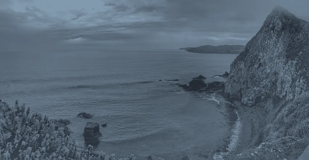 Rocky shoreline